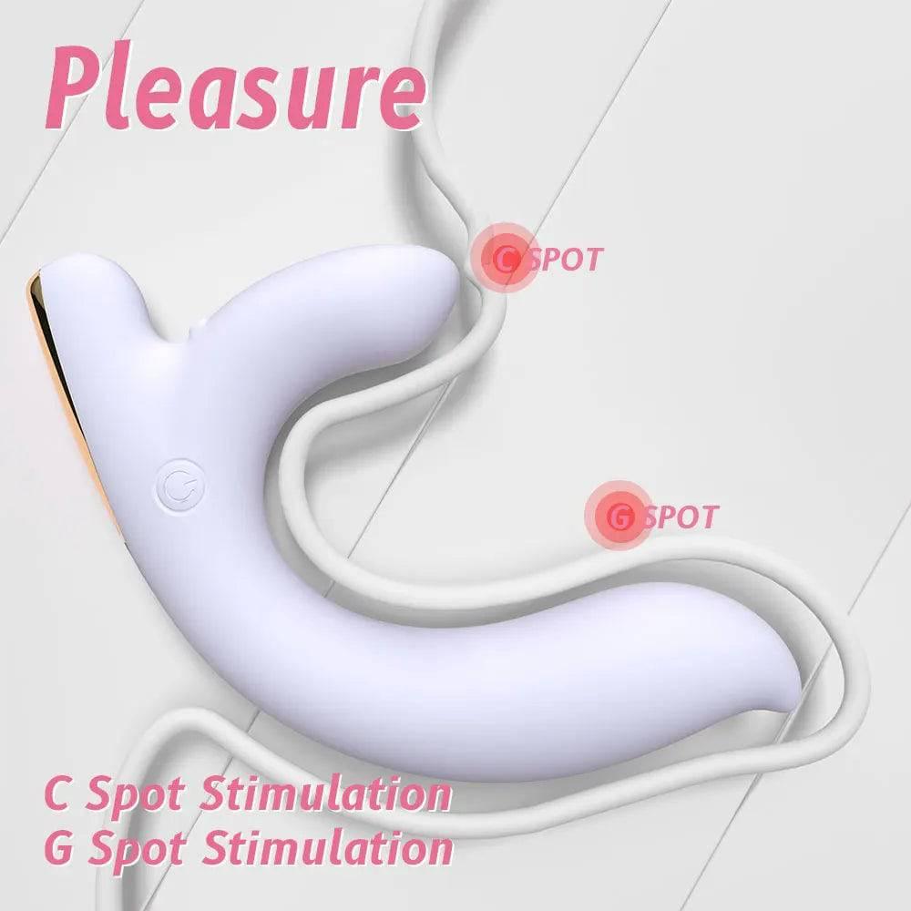 Dual-Point G-Spot Vibrator | Clitoral & Vaginal Massage - Passion Pulse Adult