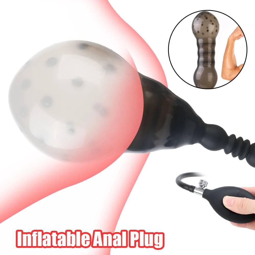 18-52cm AirWave Expander - Inflatable Pleasure Beads - Passion Pulse Adult