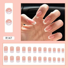 French nail tips French false nails wearable nail art nail stickers - Passion Pulse Adult
