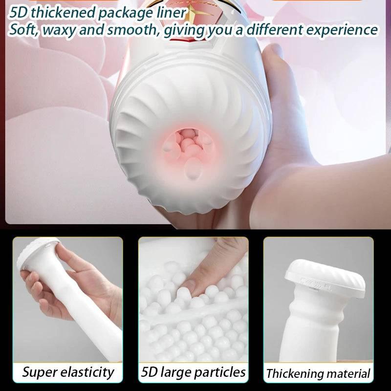 GALAKU APP Mecha Automatic Masturbation Cup - Passion Pulse Adult