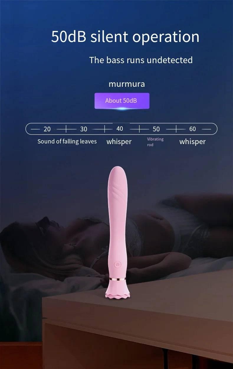 GALAKU Heated Wand Vibrator with Suction Cup - Passion Pulse Adult