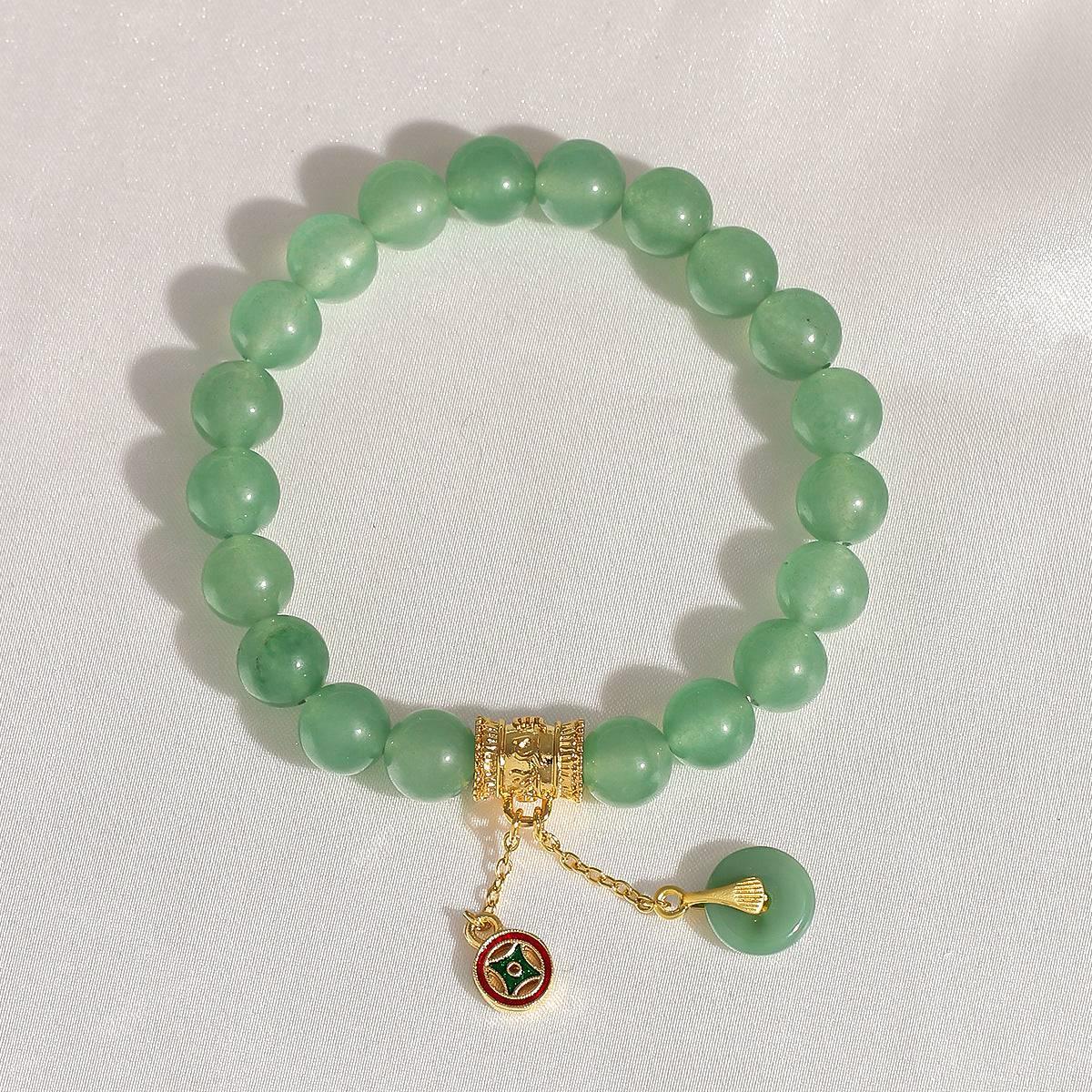 Green Aventurine Raw Stone Bracelet - Passion Pulse Adult