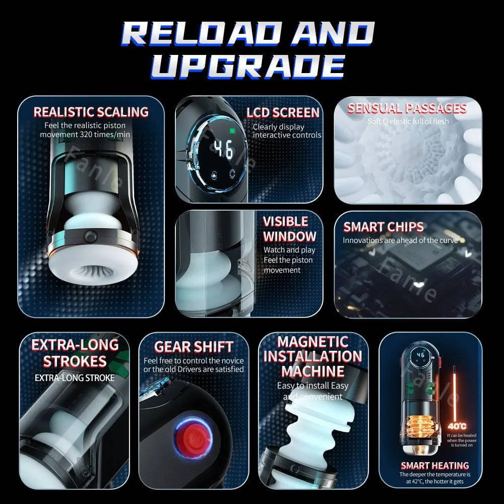 Life Aid 3-in-1 Automatic Male Masturbator - Passion Pulse Adult