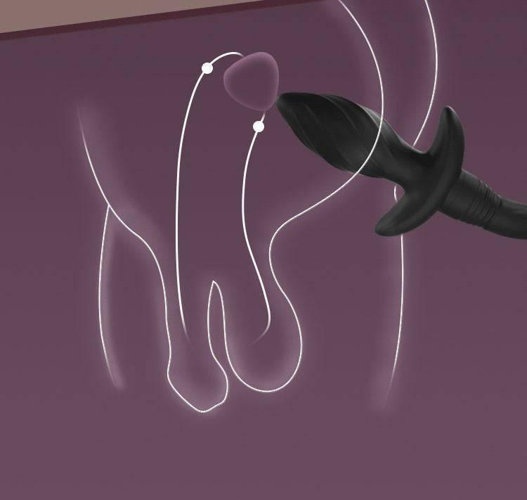 SM Remote Control Wearable Vibrating Butt Plug - Passion Pulse Adult