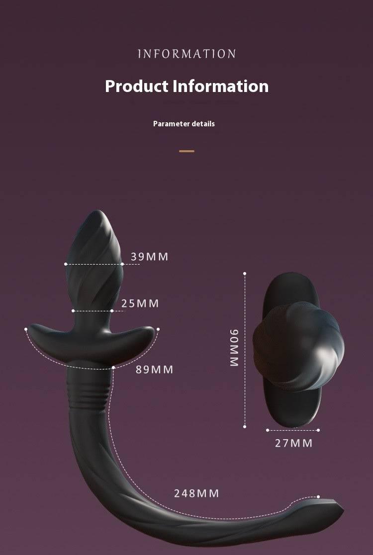 SM Remote Control Wearable Vibrating Butt Plug - Passion Pulse Adult