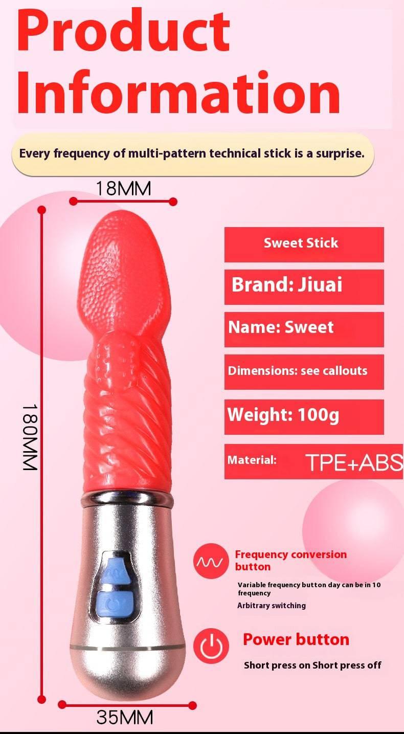 Swinging Tongue Licking Clitoral Vibrator - Passion Pulse Adult