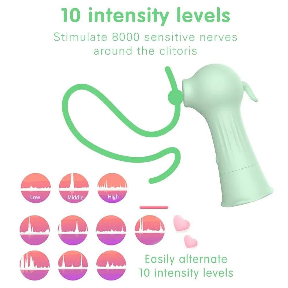 Mini Sucking Vibrator - Passion Pulse Adult
