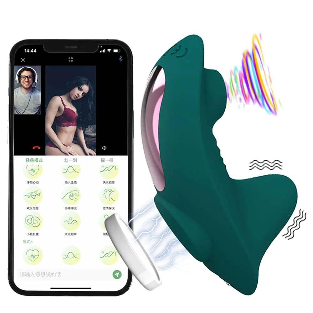 Wearable Mini Vibrator with APP & Bluetooth Control - Passion Pulse Adult