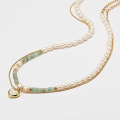 Double-layer Freshwater Pearl Necklace - Passion Pulse Adult