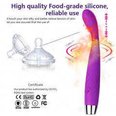 Heated G-Spot Vibrator – Clitoral & G-Spot Stimulator - Passion Pulse Adult