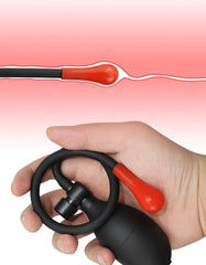 AirBloom Adjustable Inflatable Anal Plug Expander - Flexible Butt Plug for Men, Women, and Couples with Precision Pump for Preparation, Play, and Intimate Exploration - Passion Pulse Adult