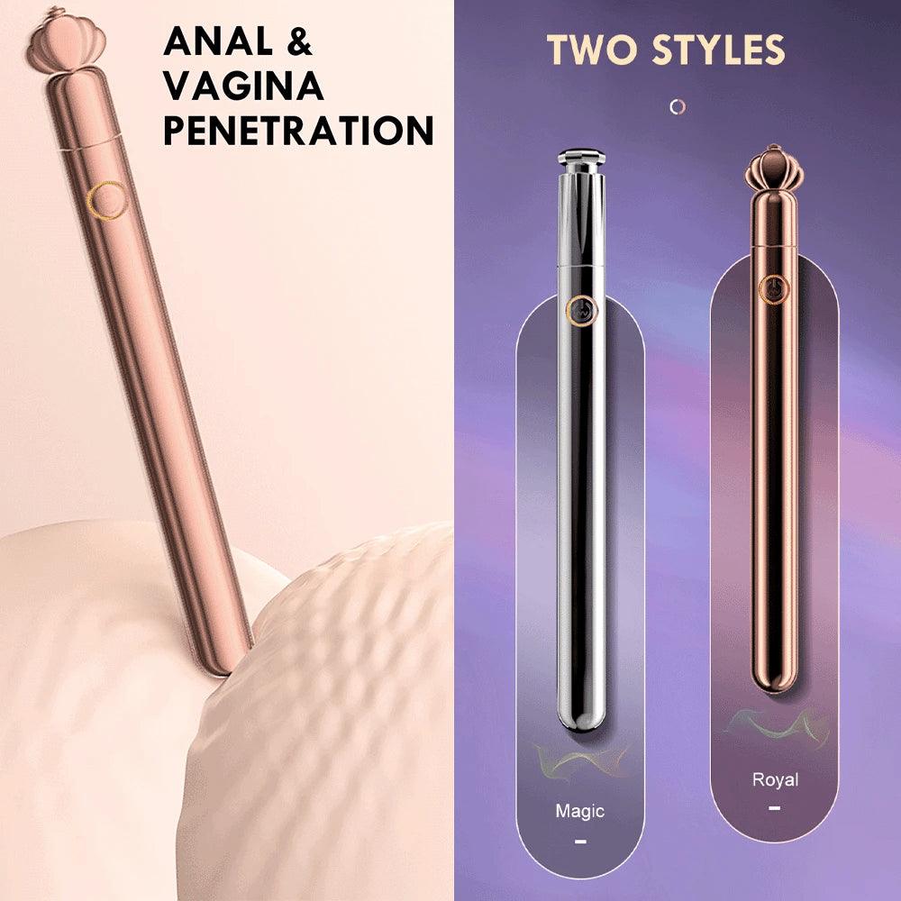 GALAKU Flirting Pen: Anal Vibration & G-Spot Clitoris Stimulator for Couples - Passion Pulse Adult