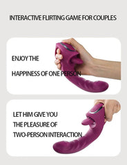 Dual-Head G-Spot & Rabbit Vibrator Wand – USB Rechargeable & Waterproof - Passion Pulse Adult