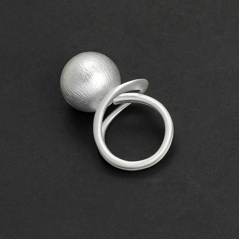 Heavywork Brushed Round Ball Necklace - Passion Pulse Adult