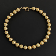 Heavywork Brushed Round Ball Necklace - Passion Pulse Adult