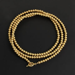 Heavywork Brushed Round Ball Necklace - Passion Pulse Adult