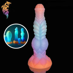 Luminous Monster Horse Dildo – Large Anal Plug for Women - Passion Pulse Adult