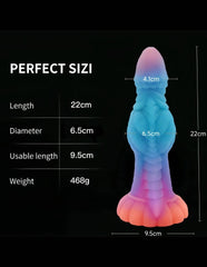 Luminous Monster Horse Dildo – Large Anal Plug for Women - Passion Pulse Adult