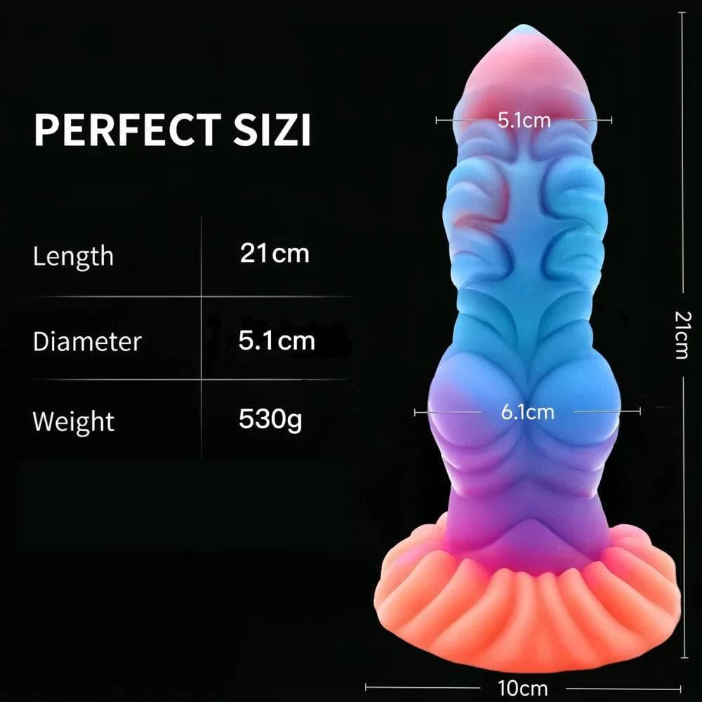 Luminous Monster Horse Dildo – Large Anal Plug for Women - Passion Pulse Adult