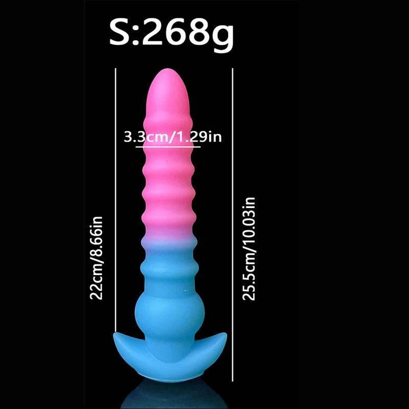 Luminous Monster Horse Dildo – Large Anal Plug for Women - Passion Pulse Adult