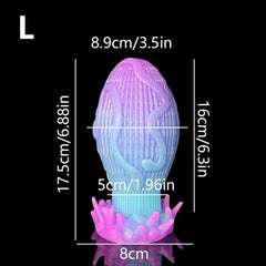 Luminous Monster Horse Dildo – Large Anal Plug for Women - Passion Pulse Adult