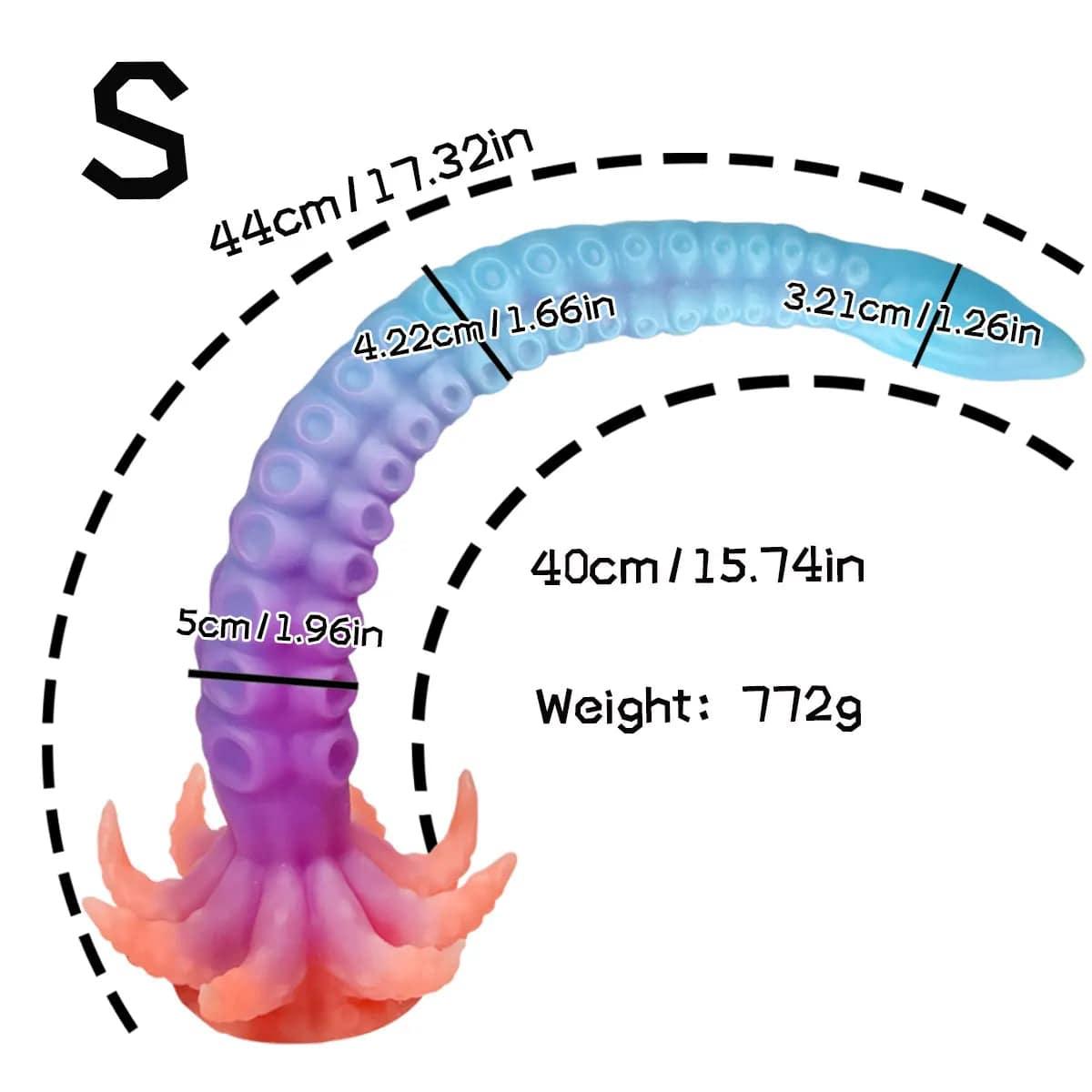 Luminous Monster Horse Dildo – Large Anal Plug for Women - Passion Pulse Adult