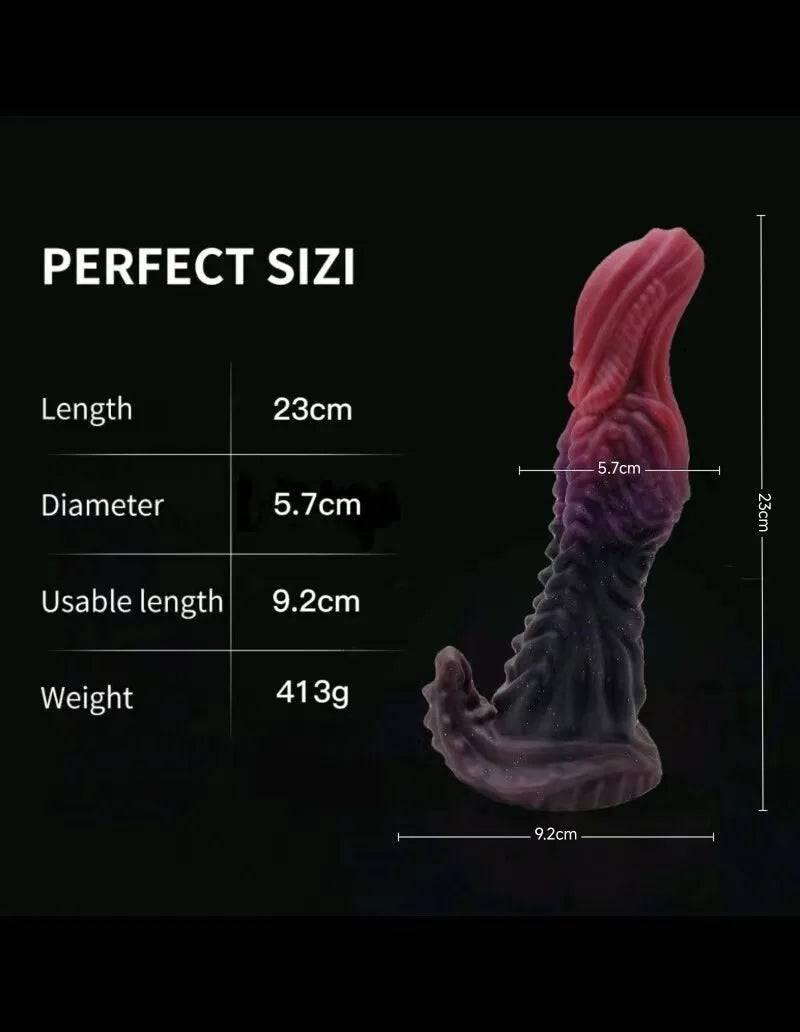 BDSM Monster Dildo – Horse, Dragon, and Dog-Inspired Realistic Suction Cup Toy - Passion Pulse Adult