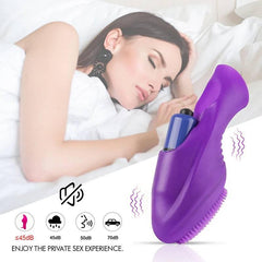 Finger Vibrator for G-Spot, Clitoral, & Vaginal Stimulation | Orgasm Massager & Masturbator | Erotic Finger Sleeve Sex Toys for Women & Men - Passion Pulse Adult