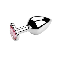 Heart-Shaped Metal Anal Plug - Passion Pulse Adult