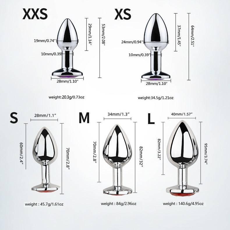 Metal Anal Plug - Passion Pulse Adult
