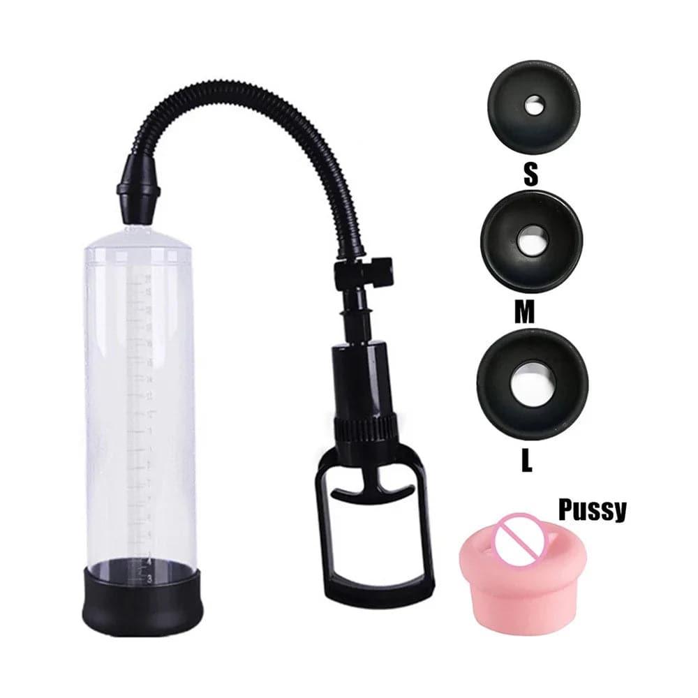 Penis Pomp Vacuum For Pump Voor Penis vergroting Male Enhancement Erectie Cock Pomp Masturbator Penis Trainer sex toys for man - Passion Pulse Adult