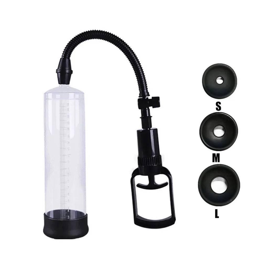 Penis Pomp Vacuum For Pump Voor Penis vergroting Male Enhancement Erectie Cock Pomp Masturbator Penis Trainer sex toys for man - Passion Pulse Adult