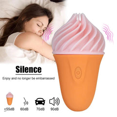 Ice Cream-Shaped Vibrator - Passion Pulse Adult