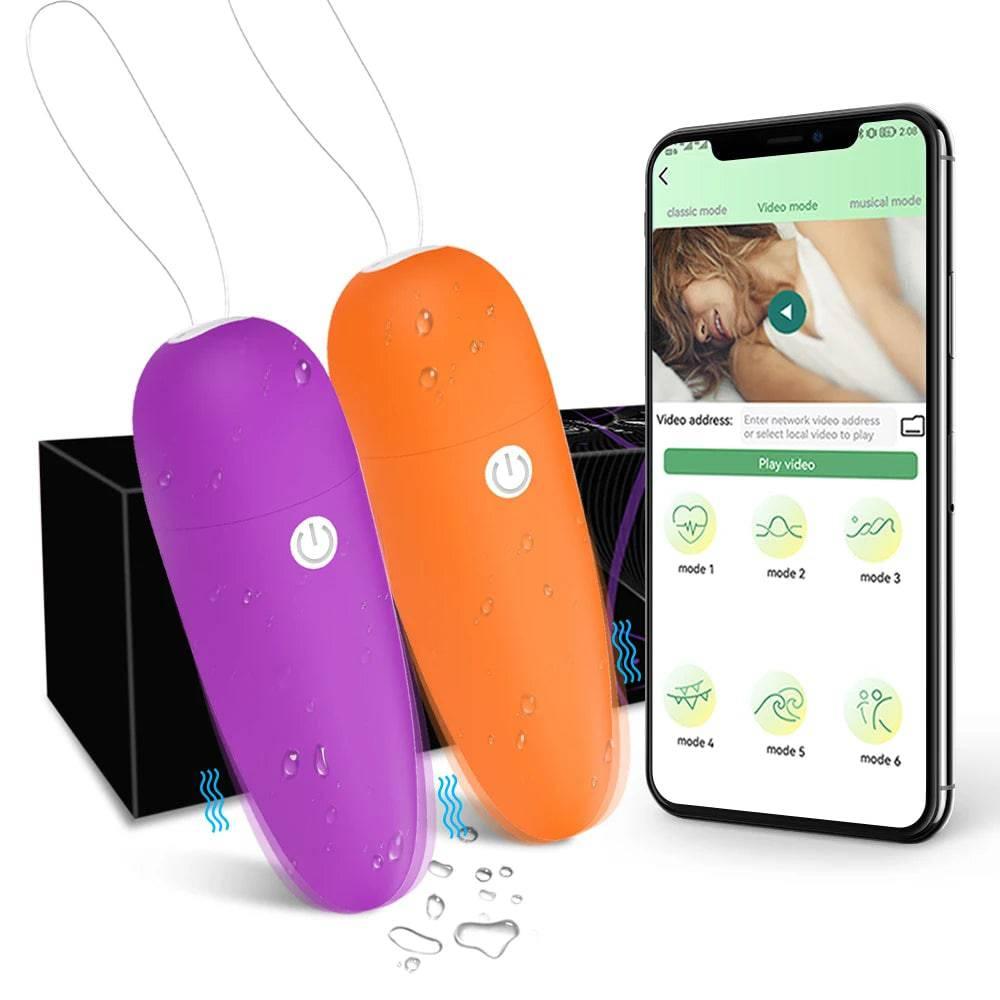 Mini Bullet Vibrator with Wireless Bluetooth APP - Passion Pulse Adult