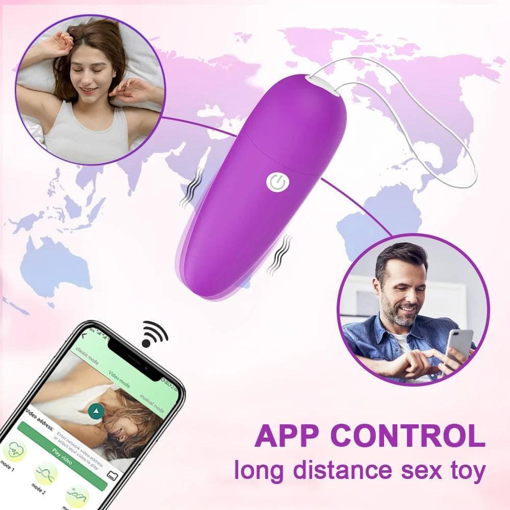 Mini Bullet Vibrator with Wireless Bluetooth APP - Passion Pulse Adult