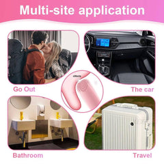 10-Speed Rechargeable Mini Bullet Vibrator - Passion Pulse Adult