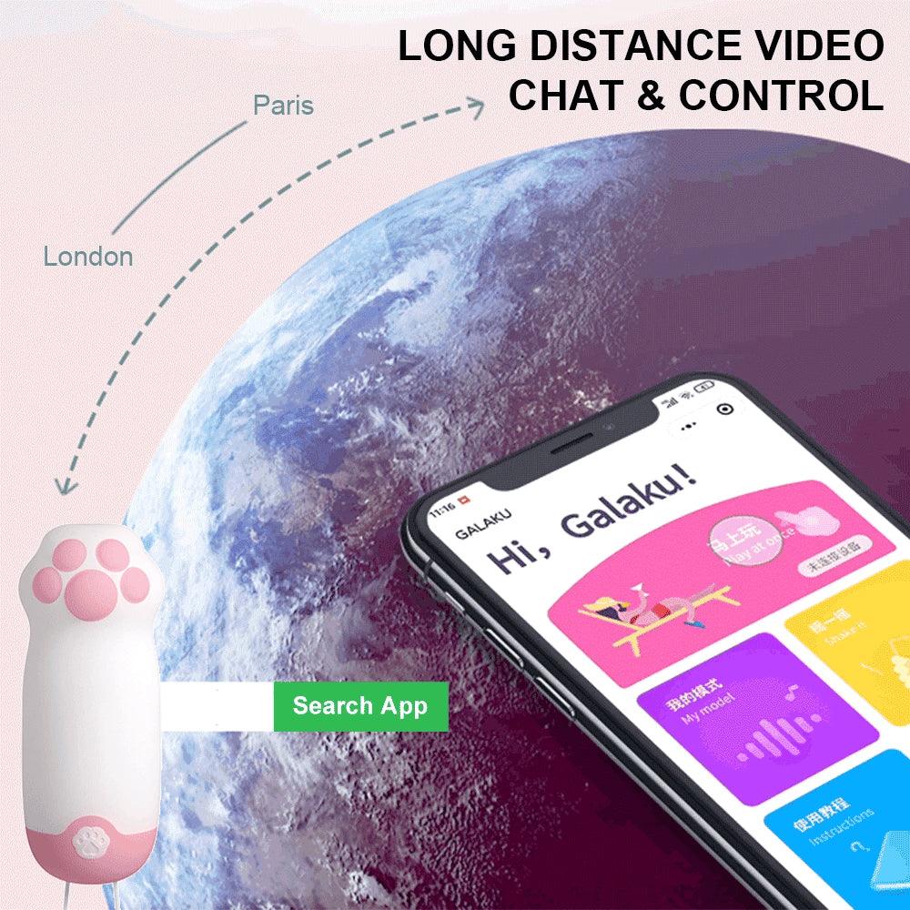 Cat Claw APP-Controlled Vibrator - Passion Pulse Adult