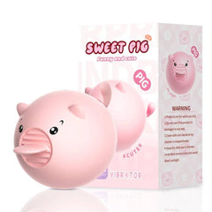 Cute Mini Pig Tongue Licking Vibrator - Passion Pulse Adult