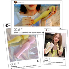 DRY WELL 20-Speed Vibrator – Magic Wand, Clitoris & Glans Stimulator - Passion Pulse Adult