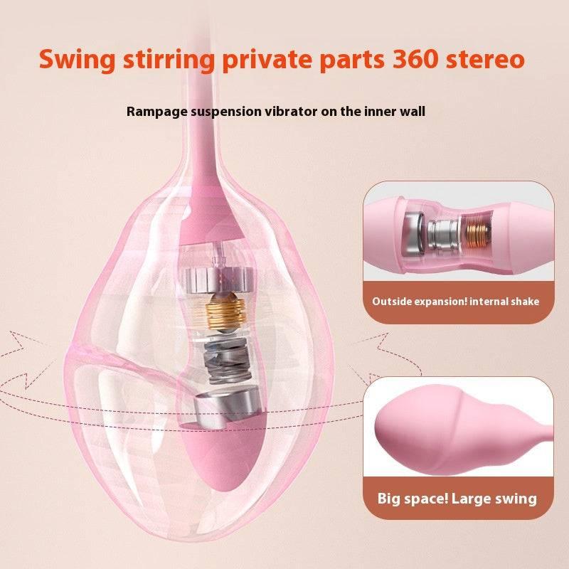 Inflatable Vibrating Egg – Clitoral Vibrator - Passion Pulse Adult