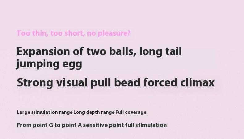 Inflatable Vibrating Egg – Clitoral Vibrator - Passion Pulse Adult