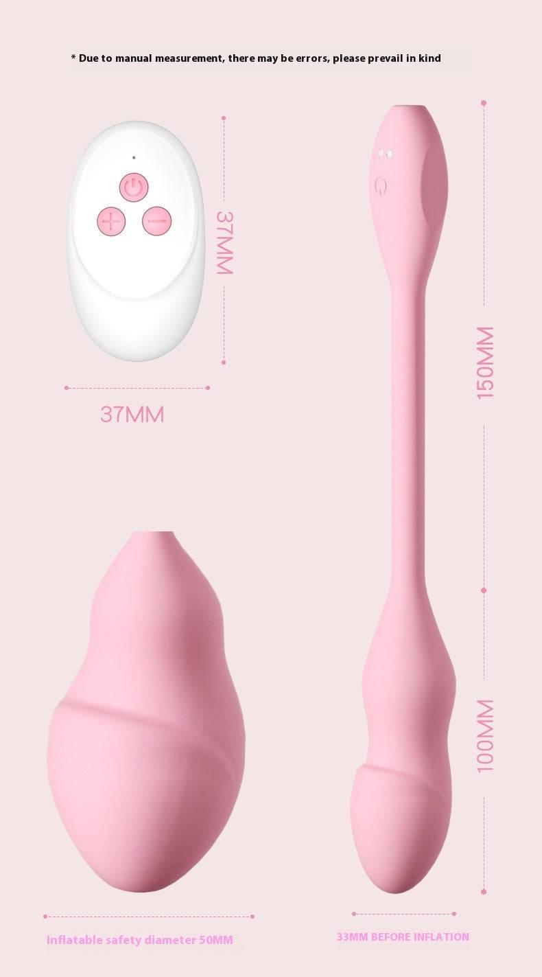 Inflatable Vibrating Egg – Clitoral Vibrator - Passion Pulse Adult