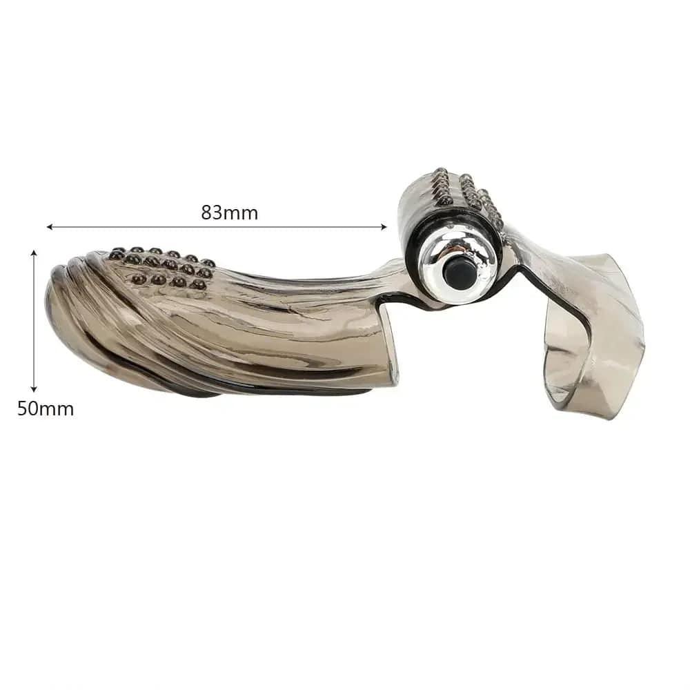 Powerful Finger Vibrator Sleeve | Female Masturbator & G-Spot Massager | Clitoral Stimulator Dildo | Adult Sex Product - Passion Pulse Adult