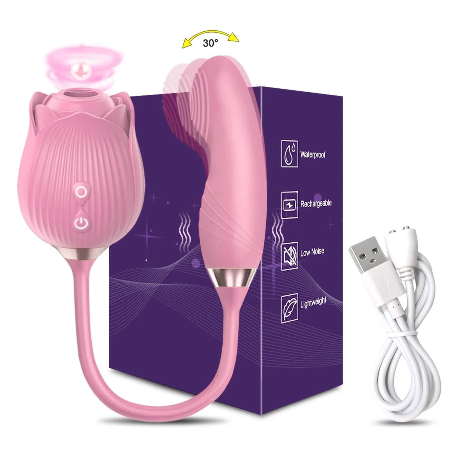 Sucking Vibrator for Women – Vagina Patting & Clit Stimulator - Passion Pulse Adult