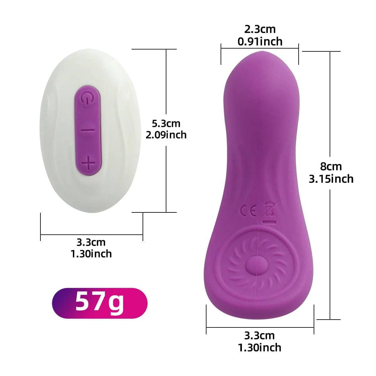 Wearable Vibrator – Clitoral Stimulator Panties with Remote Control - Passion Pulse Adult