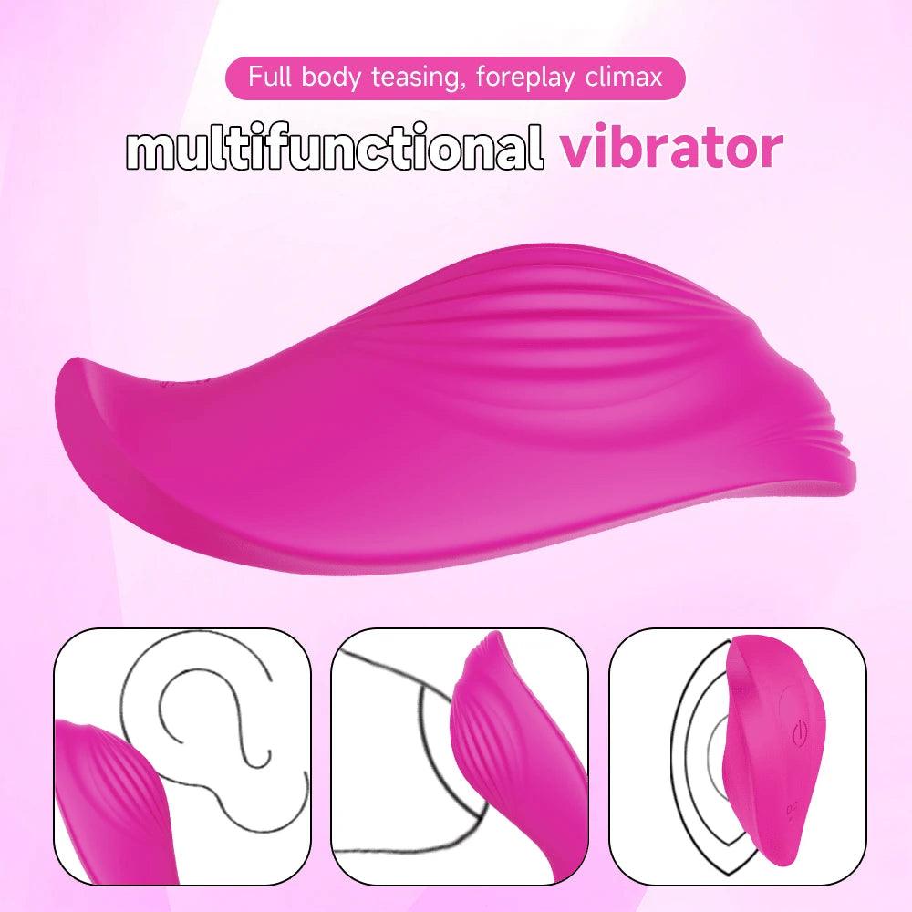 Wearable Vibrator Panties with App Remote Control – Clitoral & Vagina Stimulator - Passion Pulse Adult