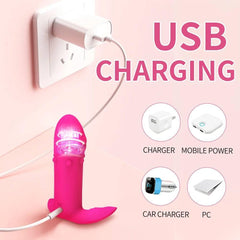 Wireless Bluetooth APP Dildo Vibrator for Women Clitoris Stimulator G Spot Massager Wear Vibrating Egg Sex Toys for Women Adults - Passion Pulse Adult