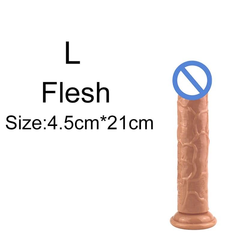 Affordable Realistic Jelly Dildo – 6 Sizes - Passion Pulse Adult