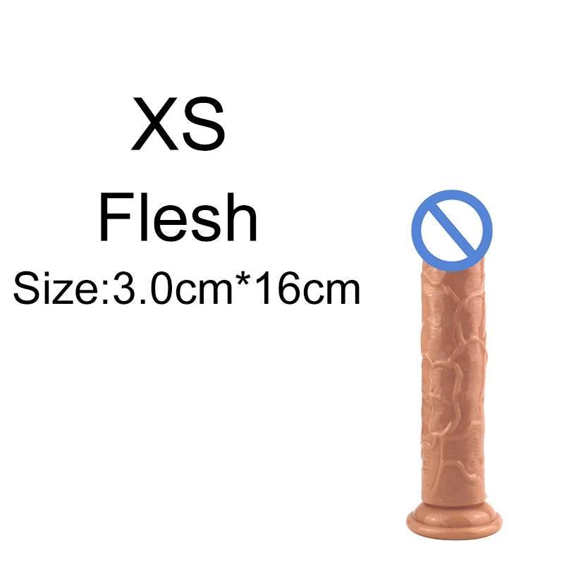 Affordable Realistic Jelly Dildo – 6 Sizes - Passion Pulse Adult