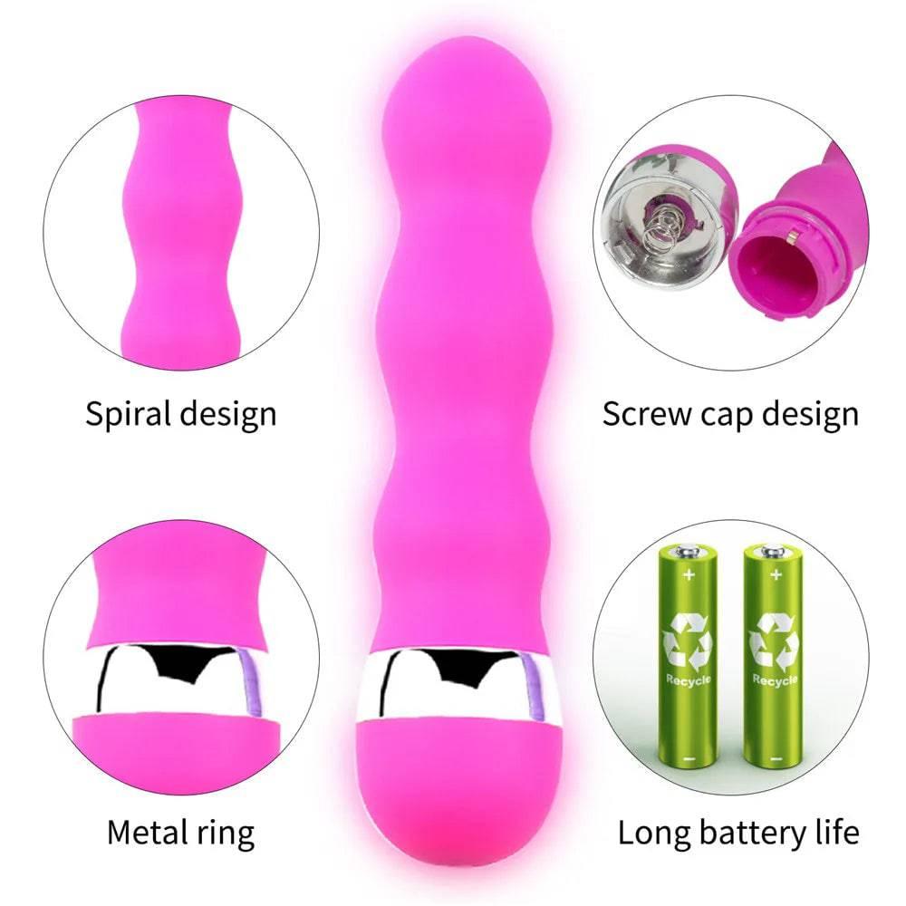 Vagina Dildo Vibrator – G-Spot & Clit Stimulator - Passion Pulse Adult